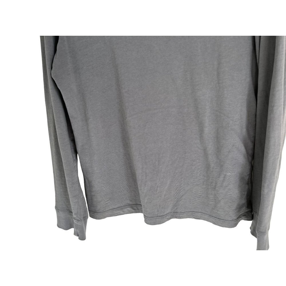 J.Crew Broken-In Cotton Long Sleeve Tshirt in Olive color - Picture 4 of 6